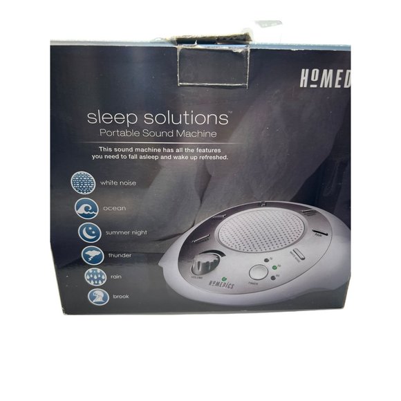 Homedics SS 2020 Sleep Solutions Portable Sound Machine 6 Sounds New in Box - Picture 3 of 4